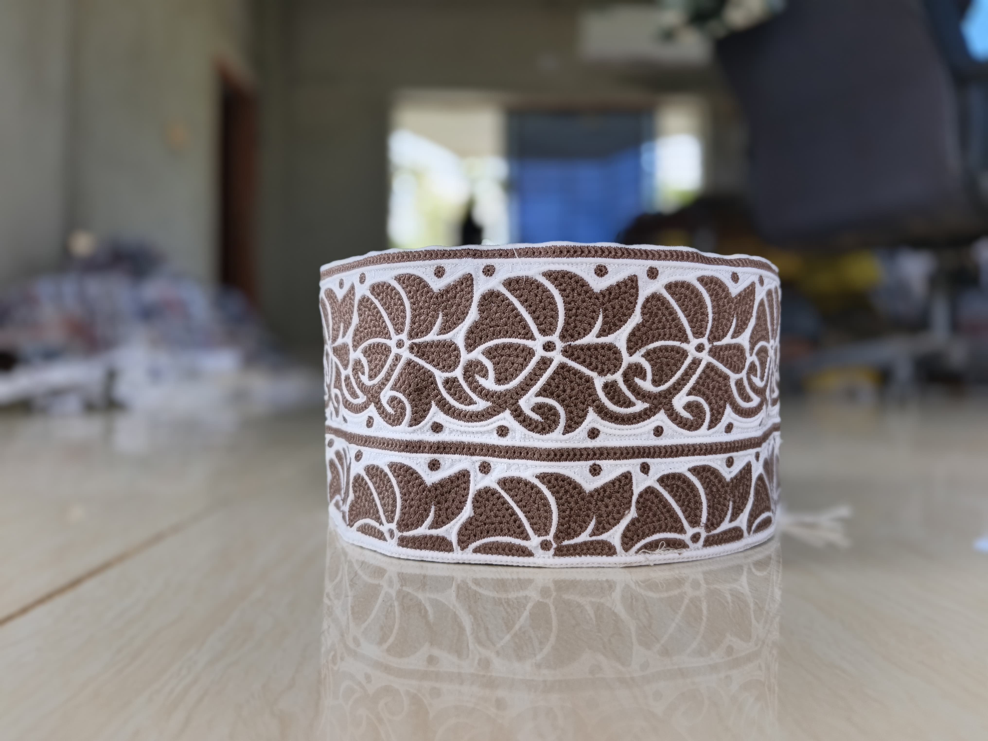 Designer Embroidered Omani Hat