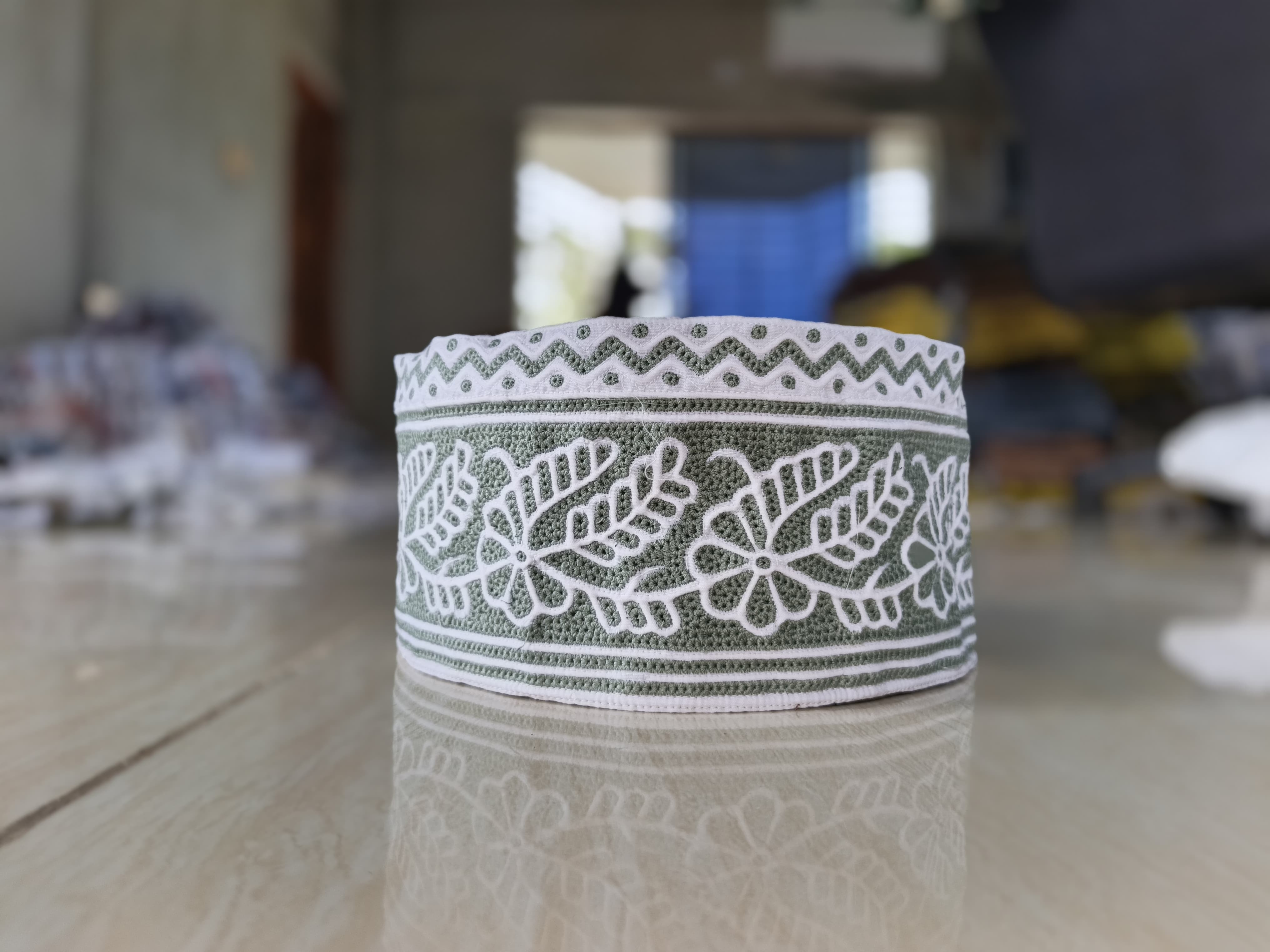 Premium Islamic Kumma with Elegant Stitching