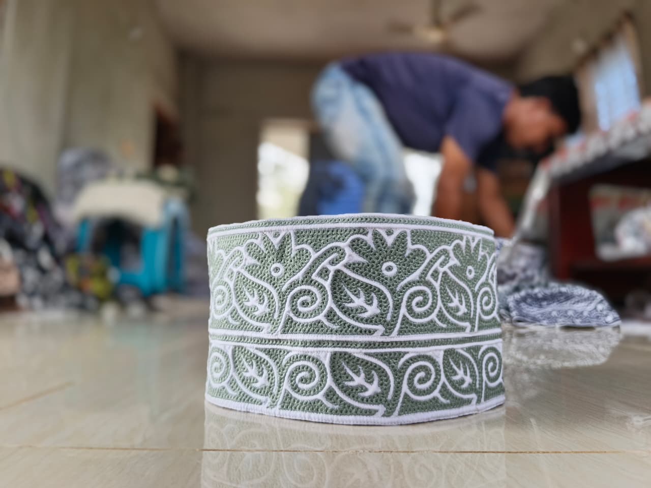 Modern Traditional Omani Computer Cap for Men