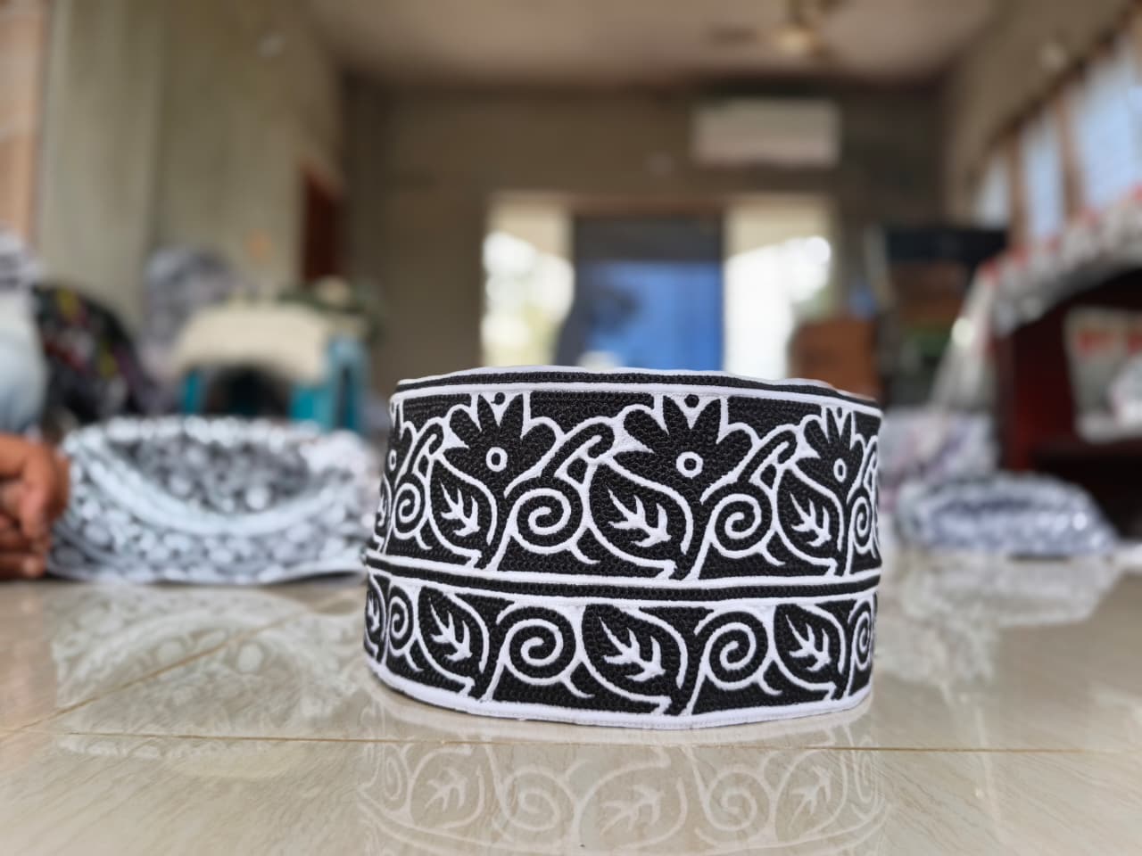 Smart Looking Omani Computer Kumma Cap