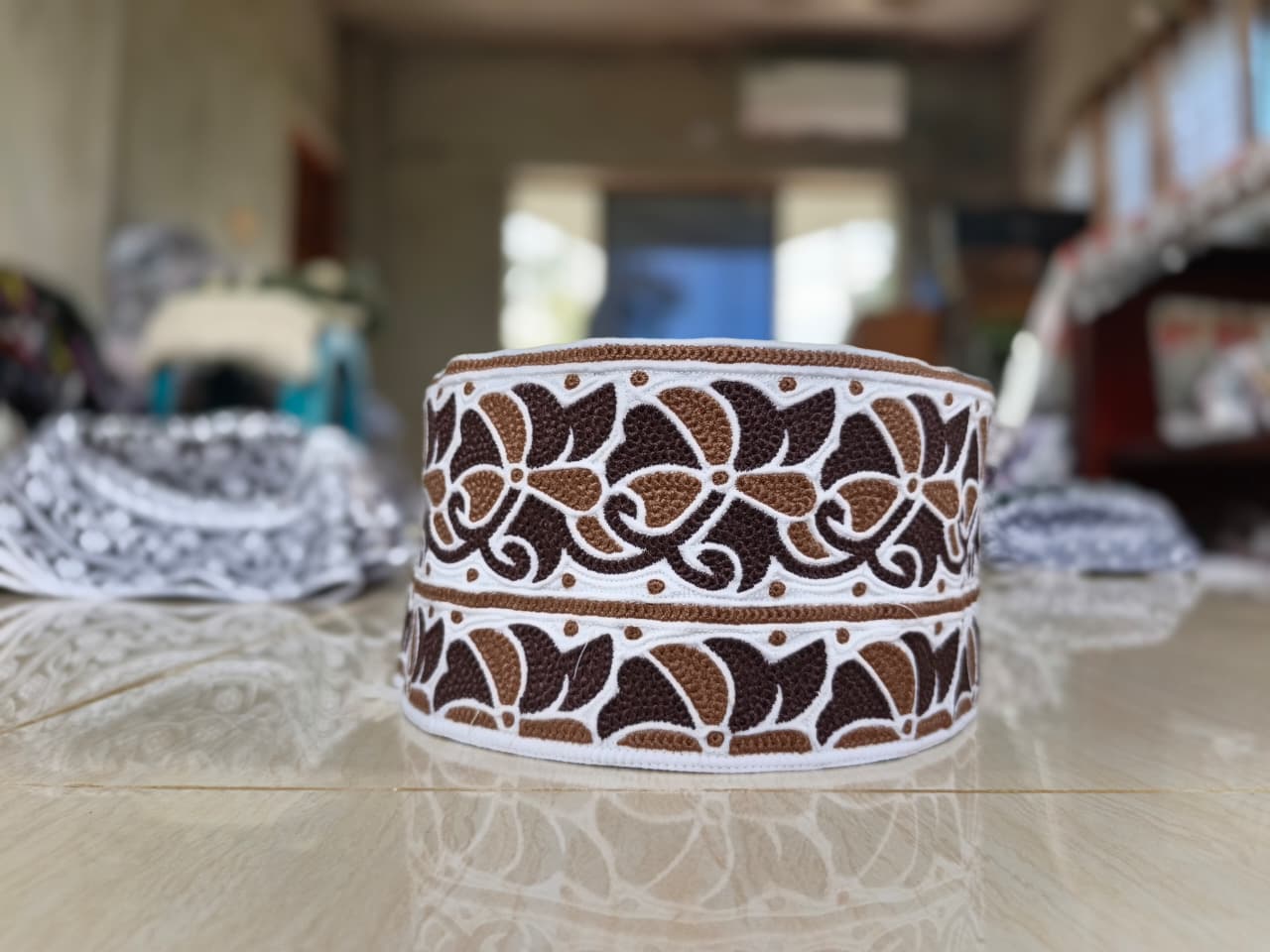 Traditional Style Omani Computer Cap for Special Events