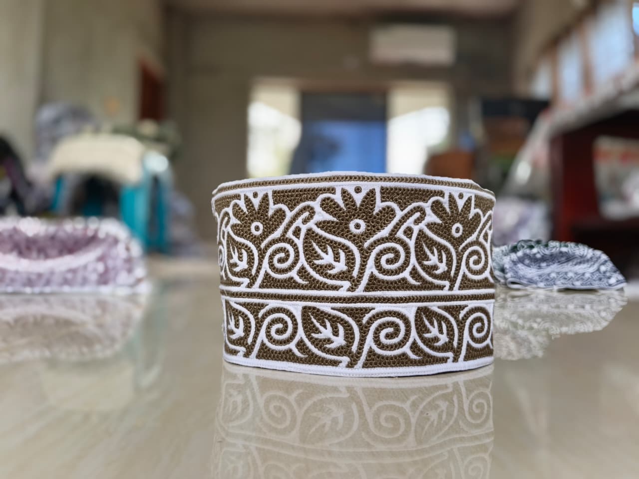 Beautiful New Traditional Omani Computer Cap