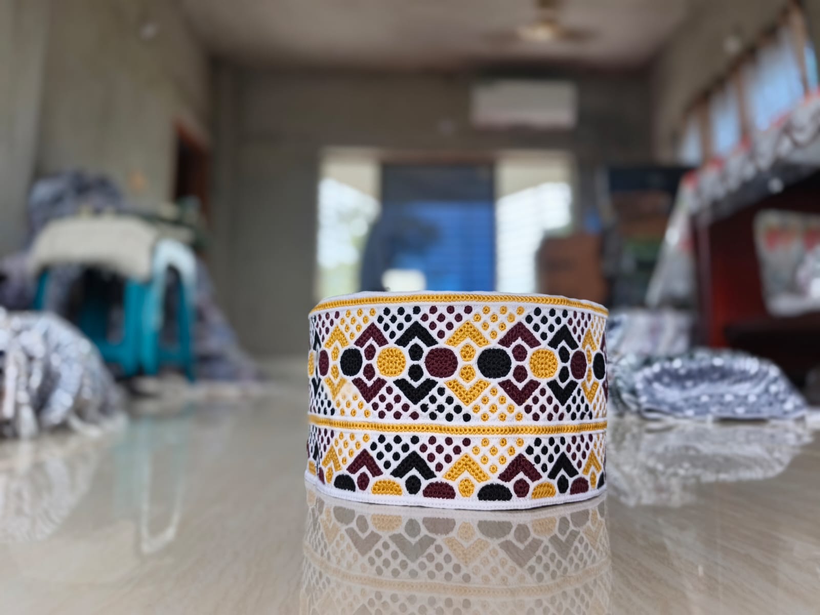 New Elegant Omani Computer Cap for Wholesale Collection