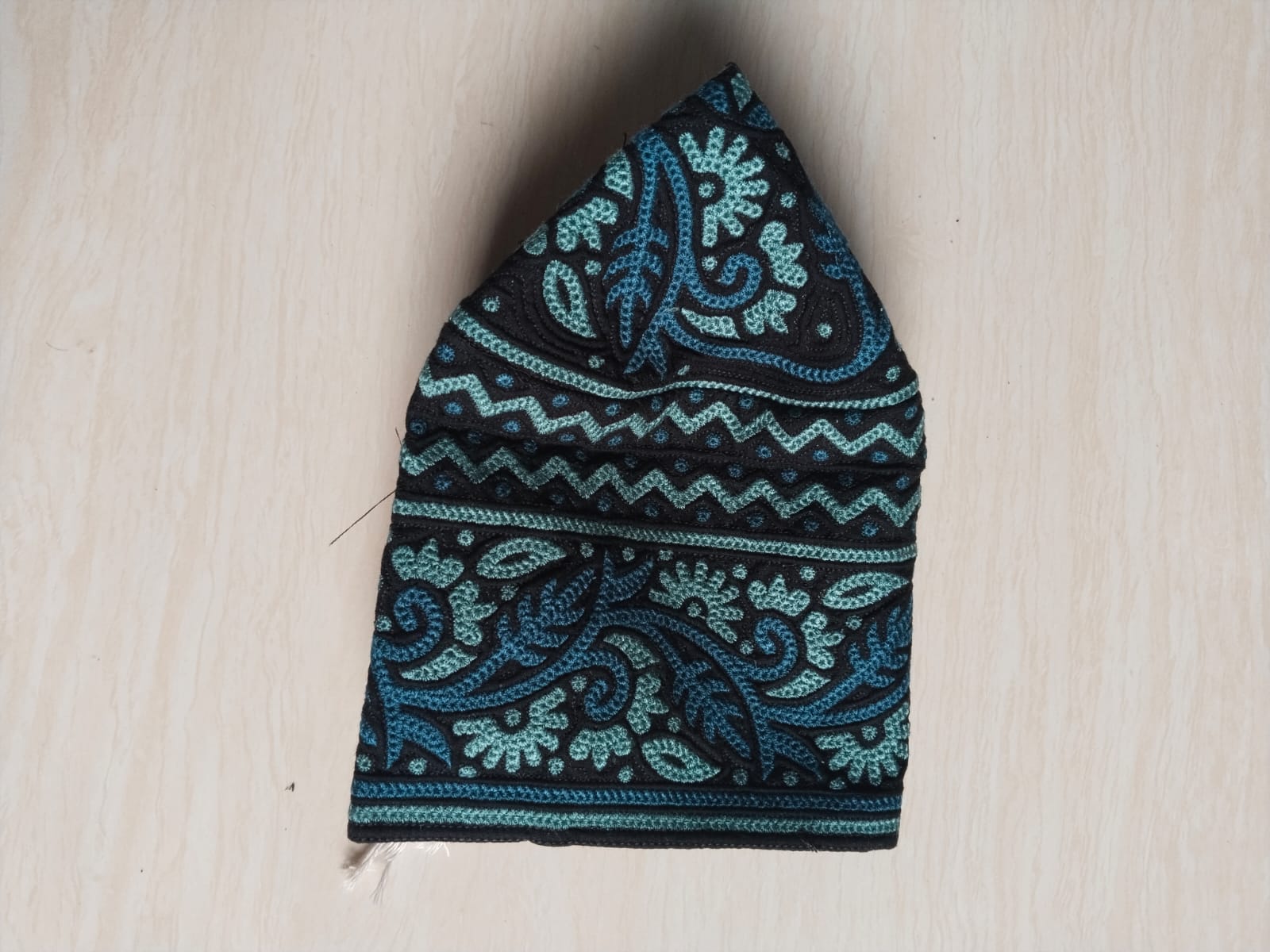 Premium Black Islamic Omani Cap