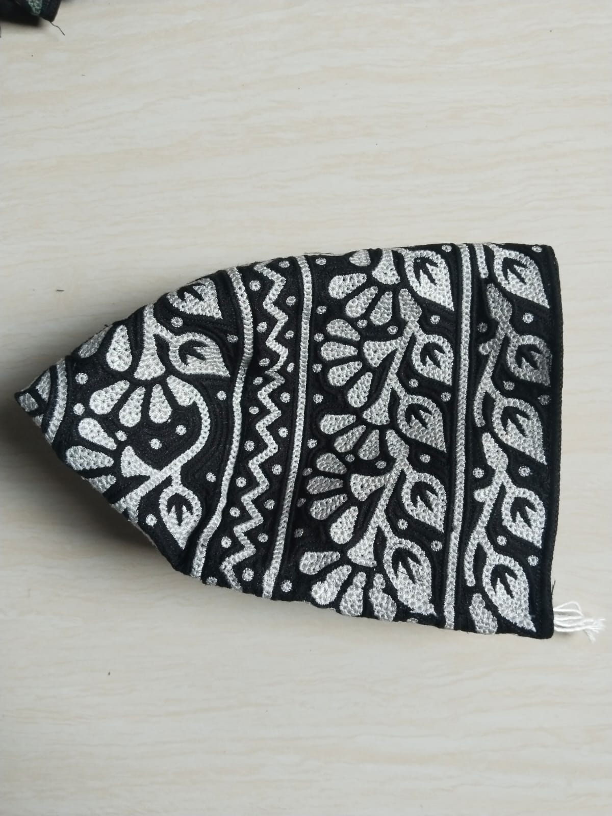 Classic Embroidered Muslim Prayer Cap