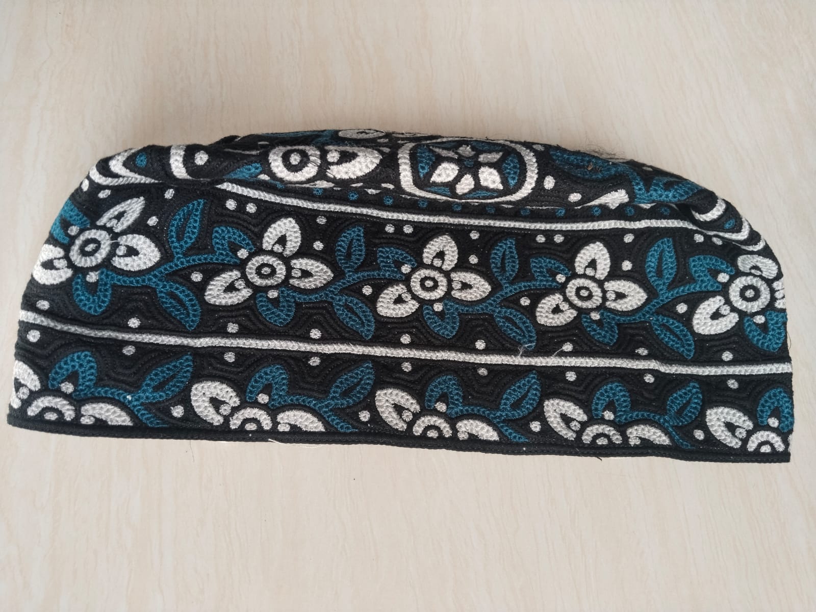 Black Omani Kumma Cap