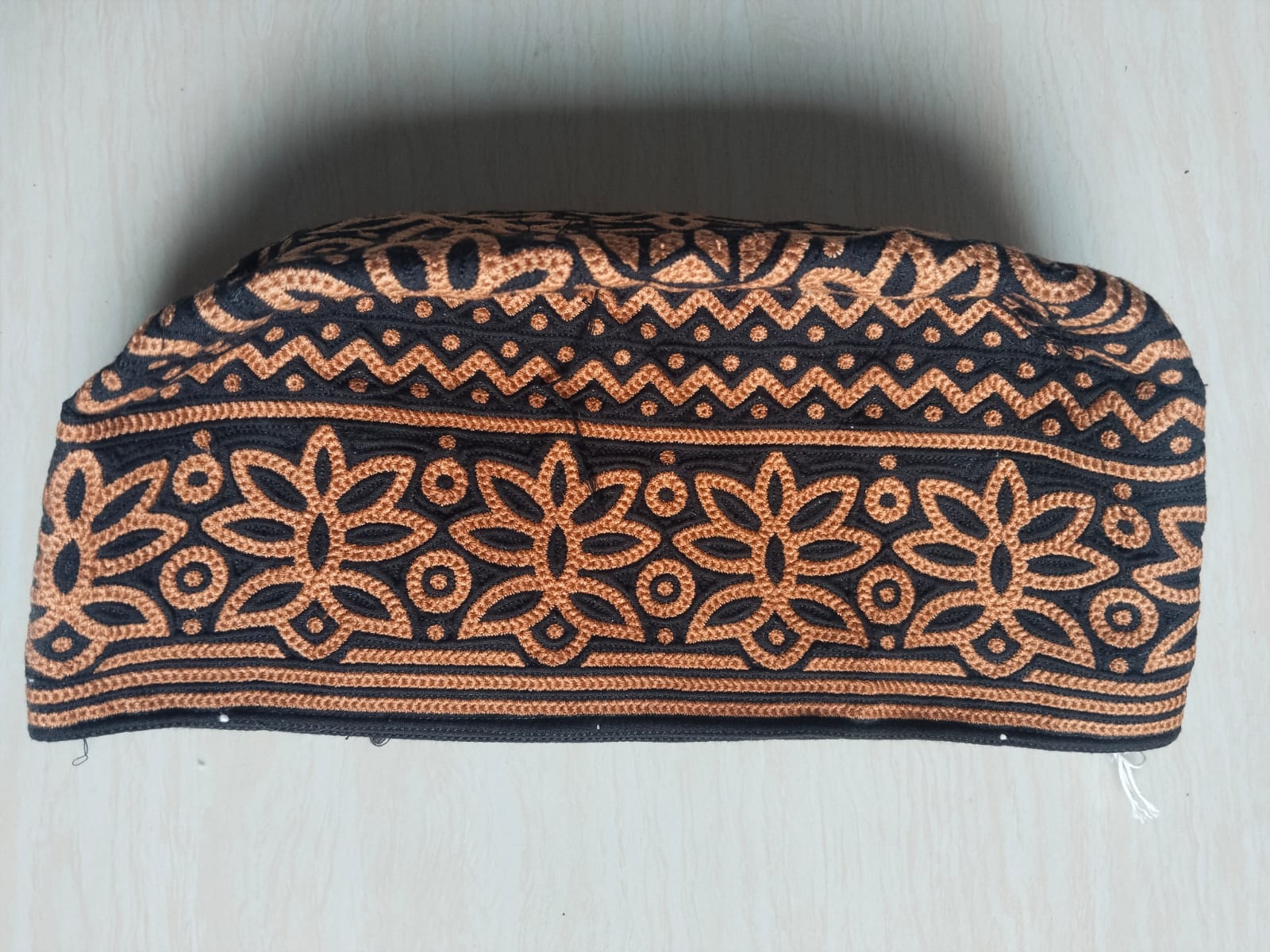 Elegant Black Omani Cap for Wholesale